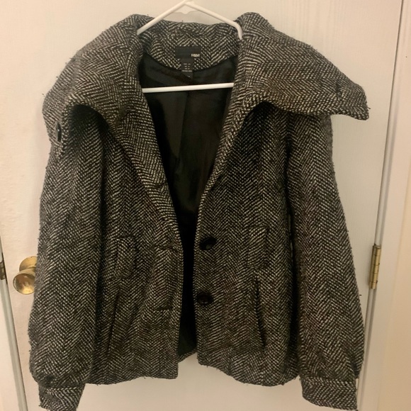 H&M Houndstooth Coat - Picture 1 of 5